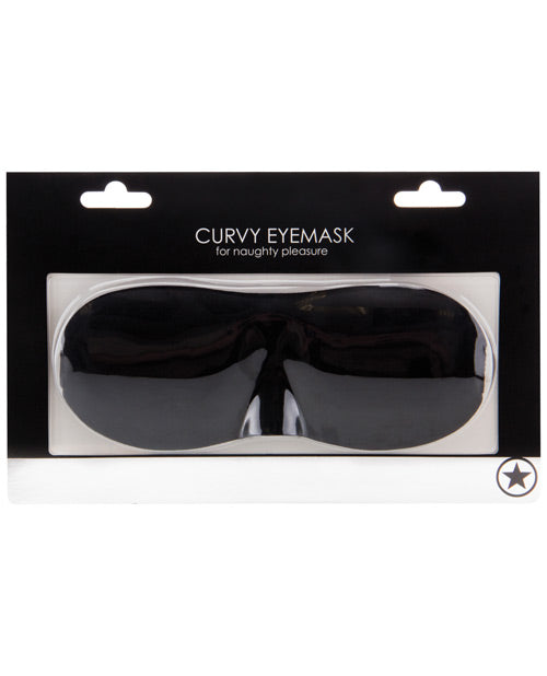 Shots America LLC OU150BLK Shots Ouch Curvy Eye Mask, Black