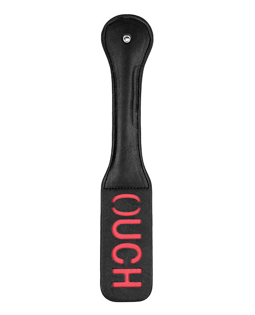 Shots America LLC OU420BLK Ouch Paddle, Black, 12.4"x2.2"