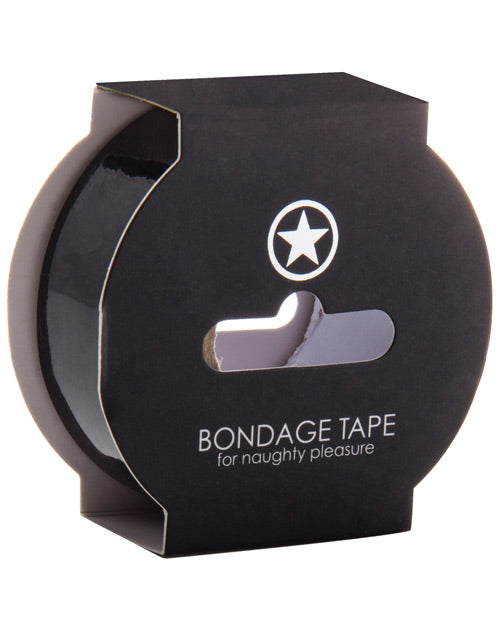 Shots America LLC OUBT003BLK Bondage Tape, Black, 20 Metres