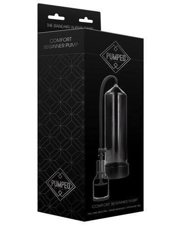 Shots America LLC PMP002BLK Pumped Comfort Beginner Pump, Black, 6cm Diameter