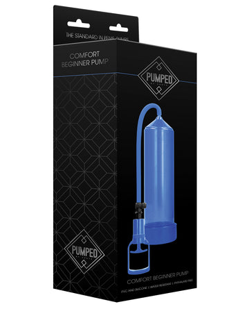 Shots America LLC PMP002BLU Comfort Beginner Pump, Blue, 6cm