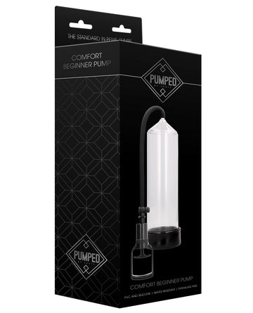 Shots America LLC PMP002TRA Comfort Beginner Pump, Transparent, 6cm Diameter