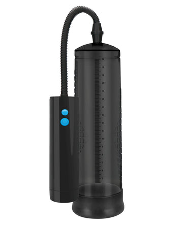 Shots America LLC PMP035BLK Shots Pumped Rechargeable Pump, 25cm Cylinder