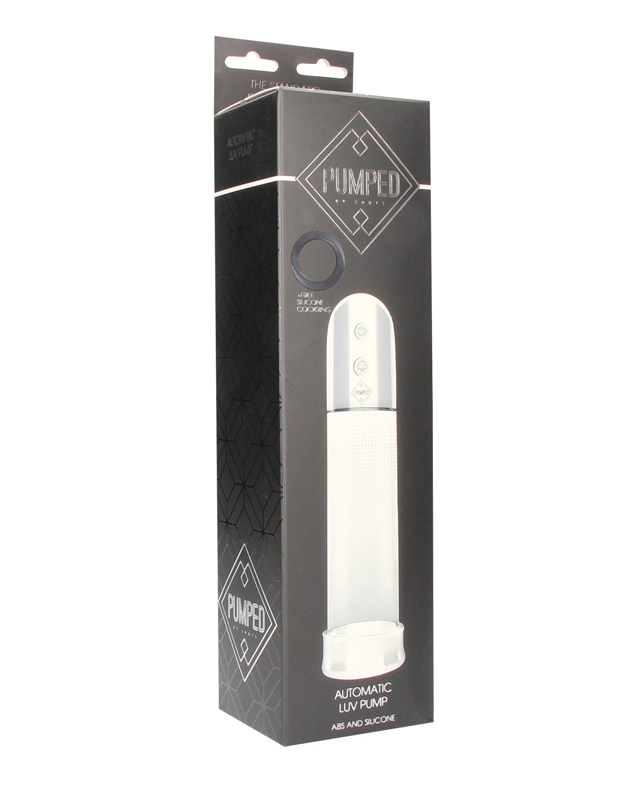 Shots America Pumped Automatic Luv Pump, Transparent – 20cm Length