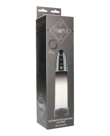 Shots America LLC PMP044BLK Automatic Rechargeable Luv Pump, Black, 7.8-inch