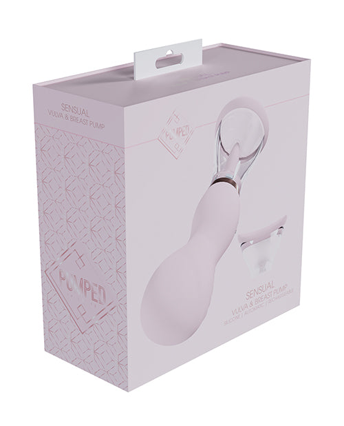 Shots America Pumped Sensual Rechargeable Vulva & Breast Pump, Pink