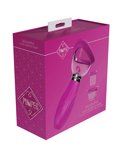 Shots Pumped Delightful Clitoral - Nipple & Breast Pump - Pink