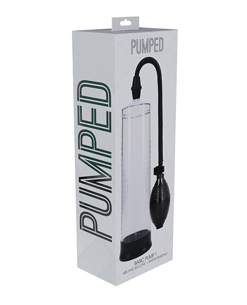 Shots America LLC PMP054TRA Basic Pump 1 Penis Pump, Translucent
