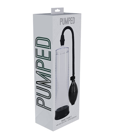 Shots America LLC PMP054TRA Basic Pump 1 Penis Pump, Translucent