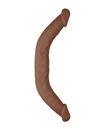 Shots America LLC REA103TAN Shots RealRock 18" Double Dong, Realistic TPE