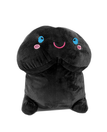 Shots America LLC SLI220BLK Short Penis Plushie, Black, 12"
