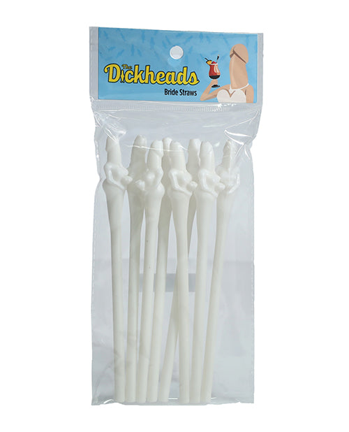 Shots America LLC SLI246WHT Bride Straws, White Plastic