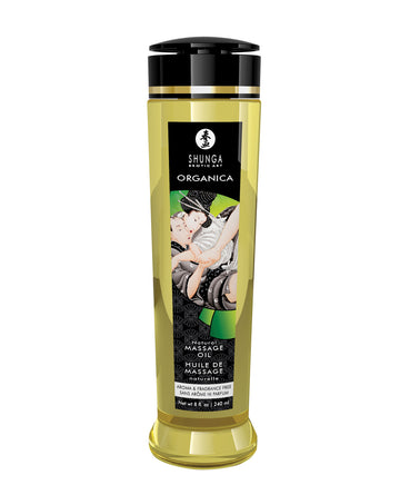 Shunga 1322 Organica Kissable Massage Oil, 8 oz Natural