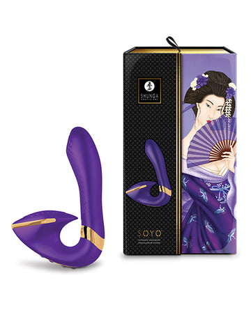 Shunga Soyo Intimate Massager, Dual-Motor & IPX7 Waterproof