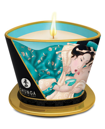 Shunga 4524 Massage Candle, Island Blossoms, 5.7 oz