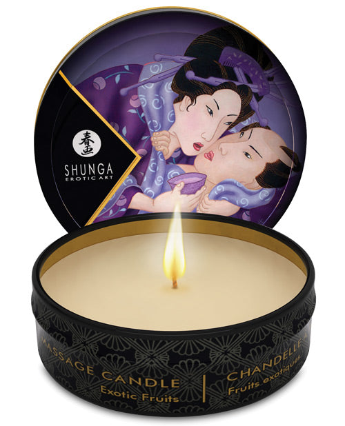 Shunga 4602 Libido Mini Candlelight Massage Candle, 1 oz Exotic Fruits
