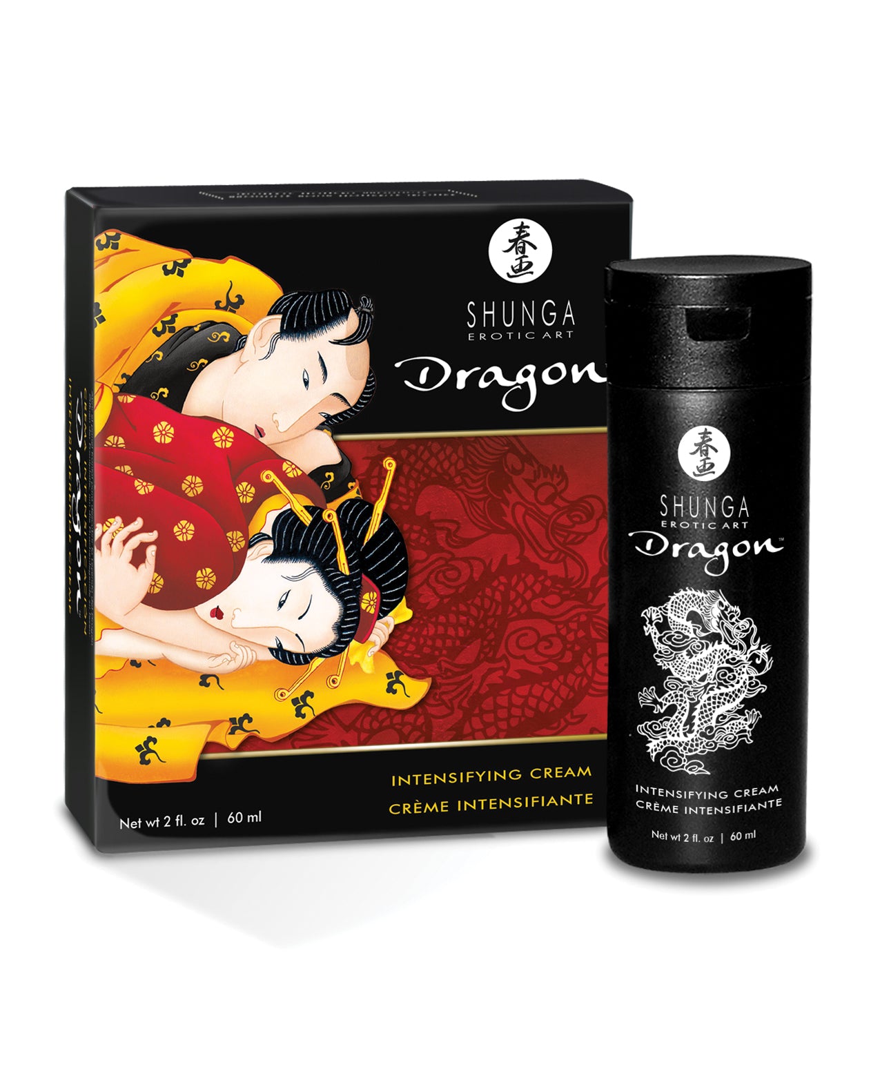 Shunga 5200 Dragon Virility Cream, 2 oz, Fire & Ice Sensation