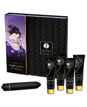 Shunga Naughty Geisha Collection, 5-Piece Sensual Exploration Kit