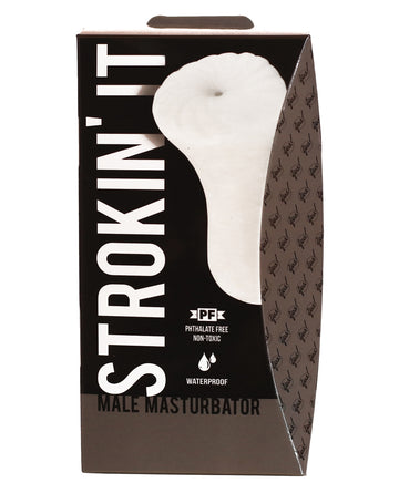 Si Novelties SI-60151 Strokin It Masturbator, 6-Inch TPE Ribbed