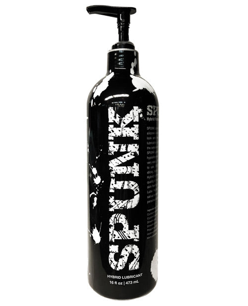 Spunk Lube Hybrid Personal Lubricant, 16 oz – Water-Based Silicone