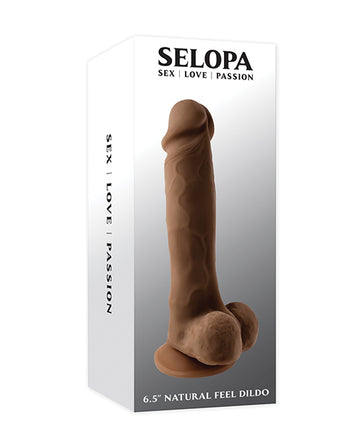 Evolved SL-DD-3588-2 Selopa Natural Feel Dildo, 6.5 inch TPE