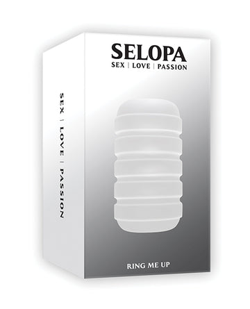 Evolved SL-MS-3960-2 Ring Me Up Dual Entry Stroker, Clear TPE
