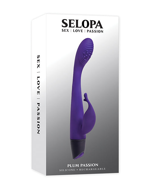 Evolved SL-RS-3328-2 Plum Passion Dual Motor Vibrator, Purple