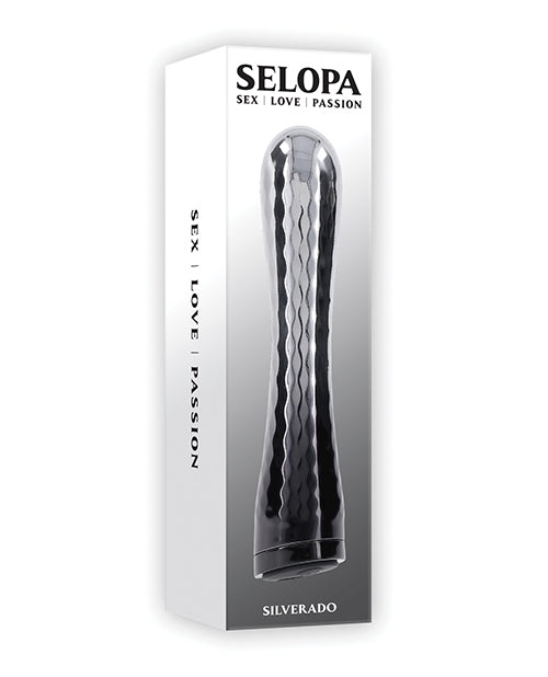 Evolved SL-RS-4189-2 Siverado Bullet Vibrator, Grey/Black, ABS/Silicone