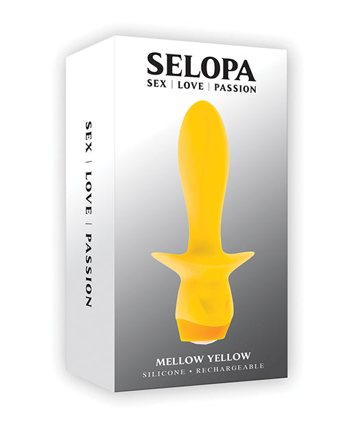 Evolved SL-RS-5421-2 Mellow Yellow Vibrating Plug, Yellow