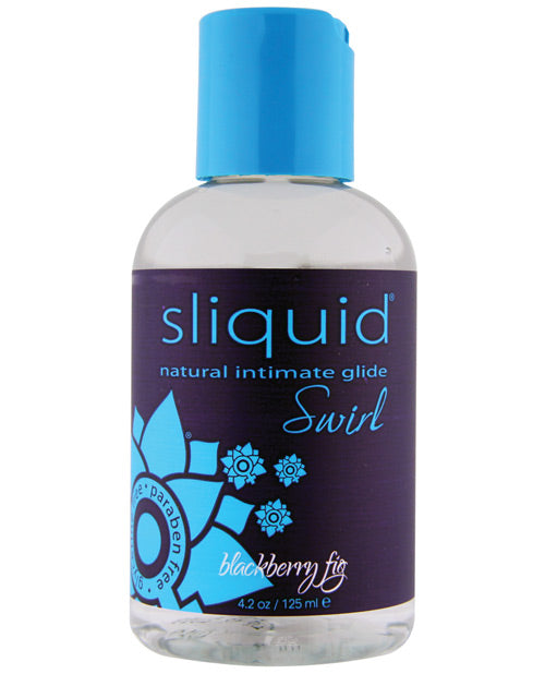 Sliquid 021 Naturals Swirl Lubricant, 4.2 oz Blackberry Fig