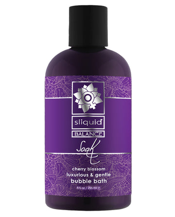 Sliquid 56 Balance Soak, 8.5 oz Cherry Blossom Bubble Bath