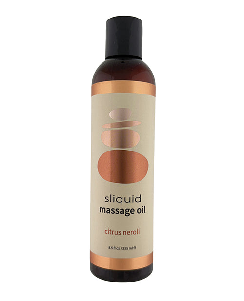 Sliquid 079 Balance Massage Oil, Citrus Neroli, 8.5 oz
