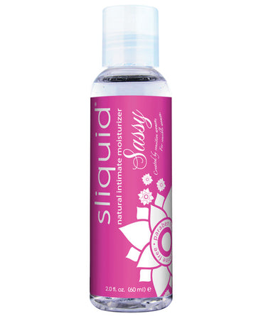 Sliquid 997 Naturals Sassy Anal Gel Lubricant, 2 oz, Glycerin & Paraben Free