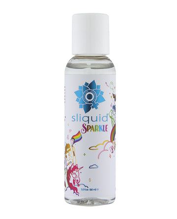 Sliquid 104 Naturals Sparkle Pride Water Based Lube, 2 oz