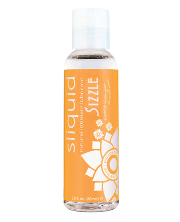 Sliquid 928 Naturals Sizzle Lubricant, Water-Based, 2 oz
