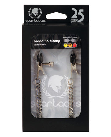 Spartacus SPF-01 Adjustable Broad Tip Nipple Clamps, Assorted Colors
