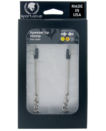 Spartacus SPF-19 Adjustable Tweezer Clamps w/Link Chain, Assorted Colors