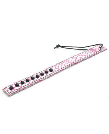 Spartacus SPU-106PK Faux Leather Paddle - Pink