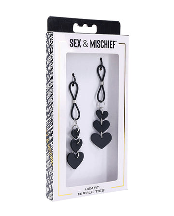 Sportsheets International SS09857 Heart Nipple Ties