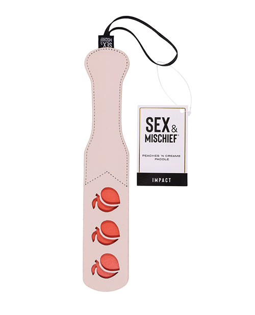 Sportsheets International SS09966 Peaches 'n Cream Paddle, Polyester/PU