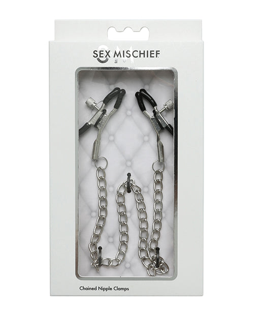 Sportsheets International SS10089 Chained Nipple Clamps, Adjustable