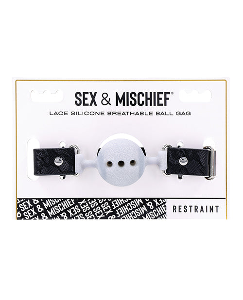 Sportsheets International SS10112 Lace Silicone Breathable Ball Gag