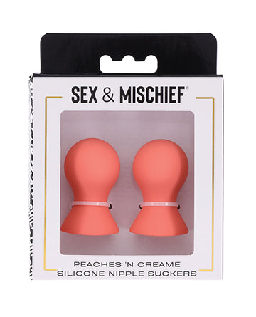 Sportsheets International SS10212 Silicone Nipple Suckers, Peach
