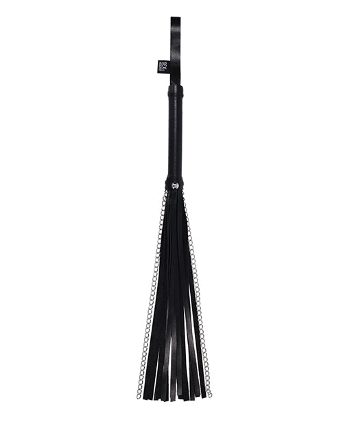 Sportsheets International SS10307 Shadow Chain Flogger, Faux Leather, Chain