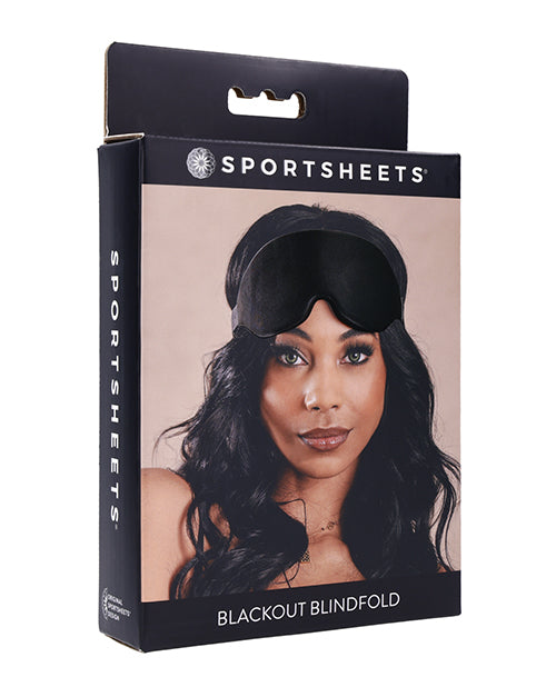 Sportsheets International SS32404 Blackout Memory Foam Blindfold, Adjustable