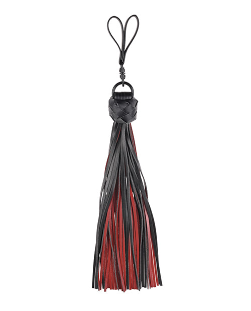 Sportsheets International SS48022 Saffron Finger Flogger, Black/Red, 40 Falls