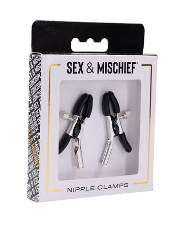 Sportsheets International SS51085 Adjustable Nipple Clamps, Rubber-Tipped