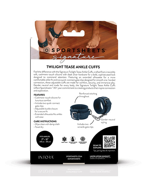 Sportsheets Signature Twilight Tease Adjustable Ankle Cuffs
