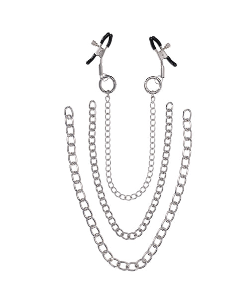 Sportsheets Signature exCHAINgeable Nipple Jewelry