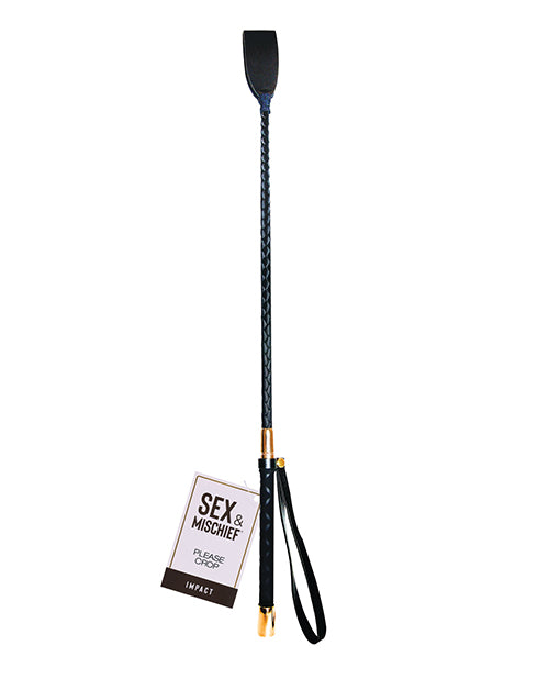 Sportsheets International SS77019 Please Crop, 23.5" Length, Vegan Leather
